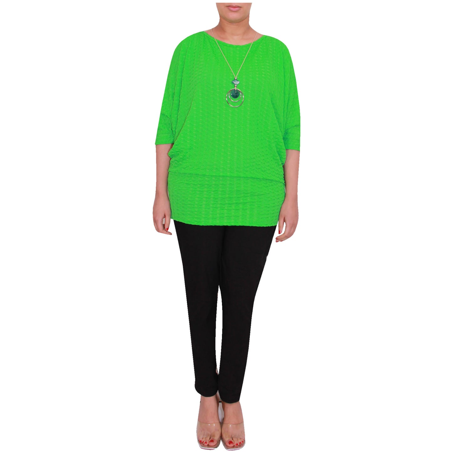Haut de pêche Batwing pour femme avec imprimé peau