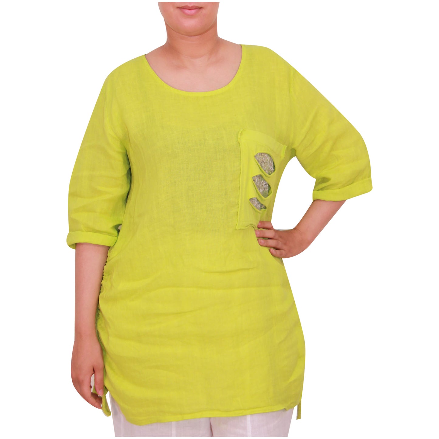 women linen top ladies Italian