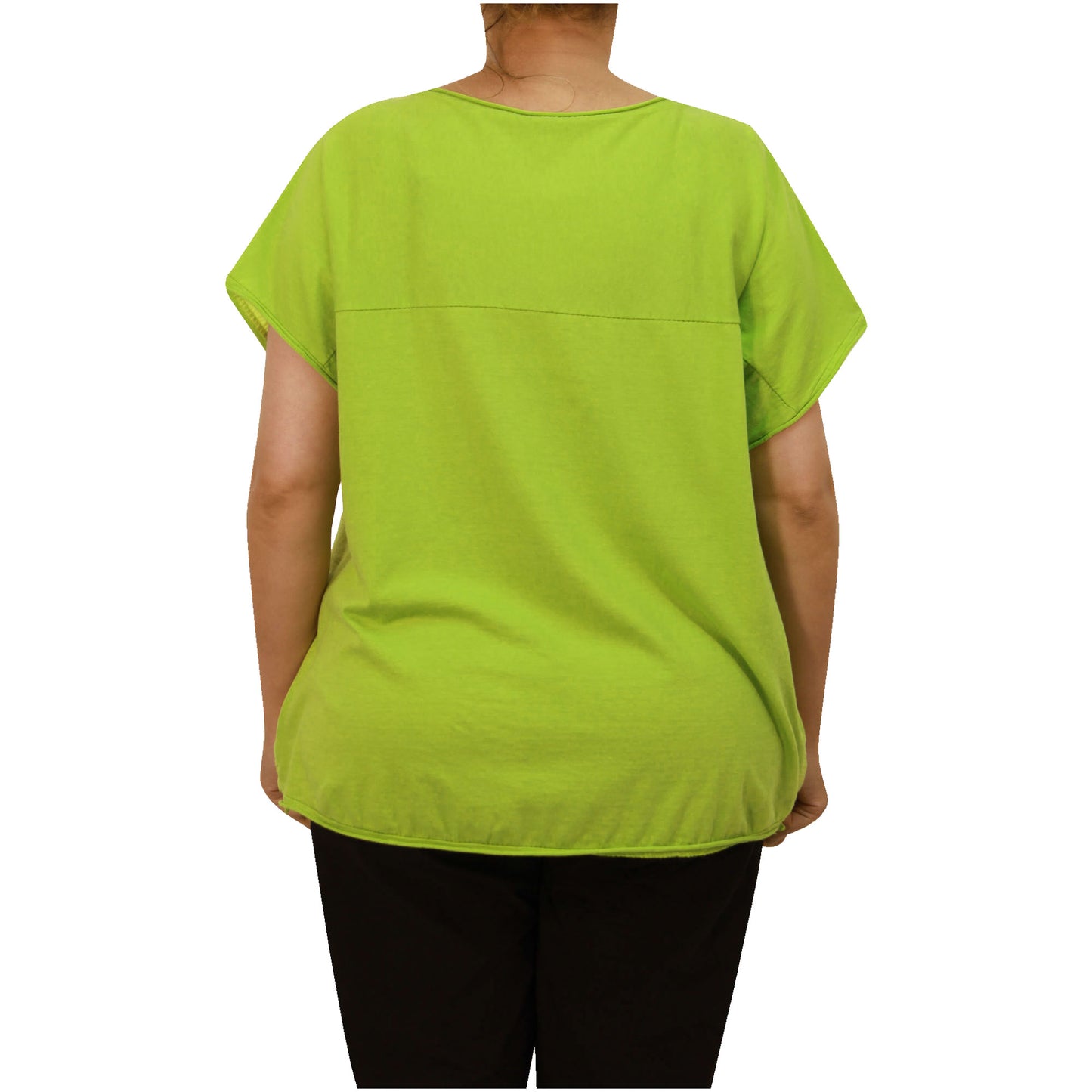 Haut à manches courtes pour femmes, t-shirt imprimé feuille italienne pour femmes, été