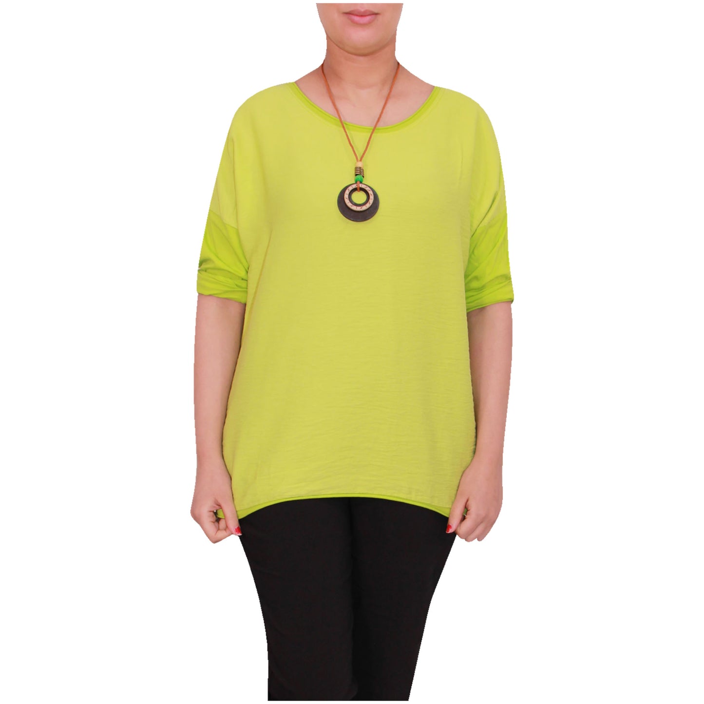 Chemise Crop Top Unie pour Femme, Fabriquée en Italie, avec un Tissu de Qualité Supérieure