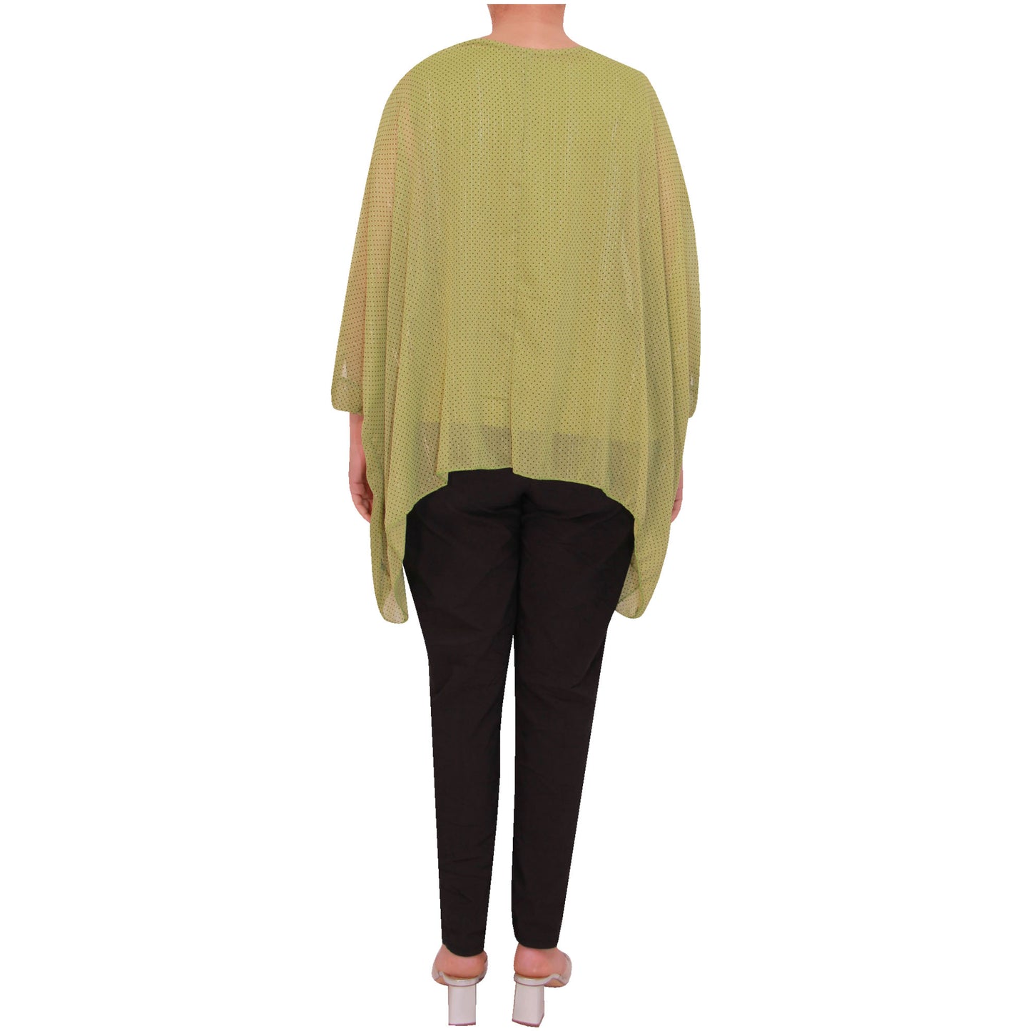 Haut femme kimono chemisier en mousseline de soie