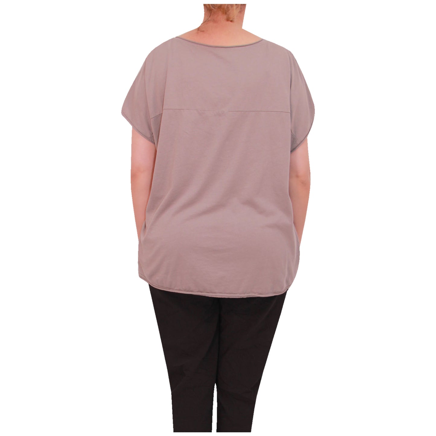 Haut à manches courtes pour femmes, t-shirt imprimé feuille italienne pour femmes, été
