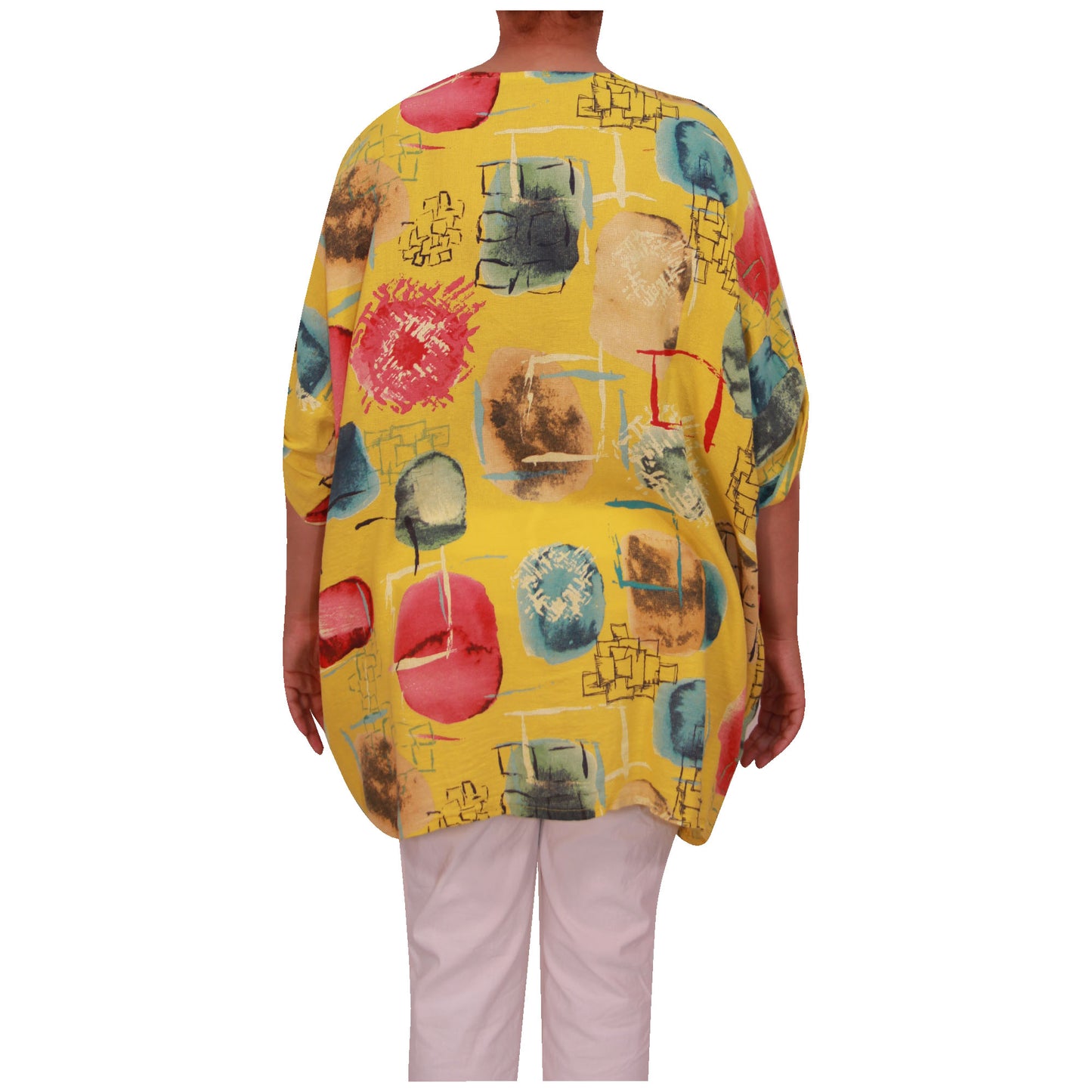 Italian Cotton Top, Apple Print, ladies tops,