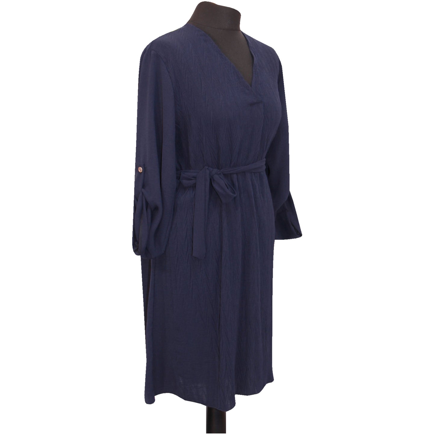 ROBE SWING NŒUD À NOUER POUR FEMME MI-LONGUEUR