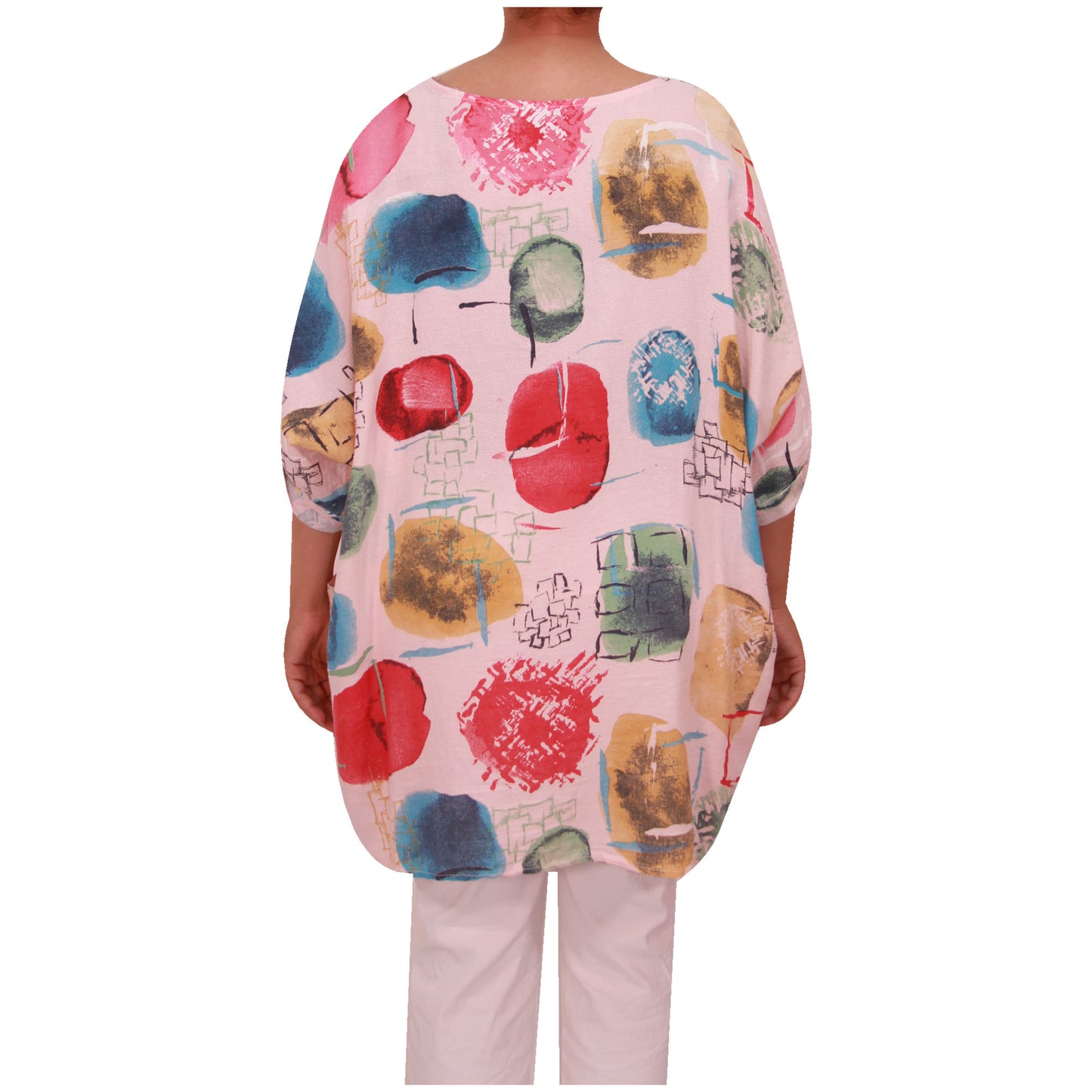 Italian Cotton Top, Apple Print, ladies tops,