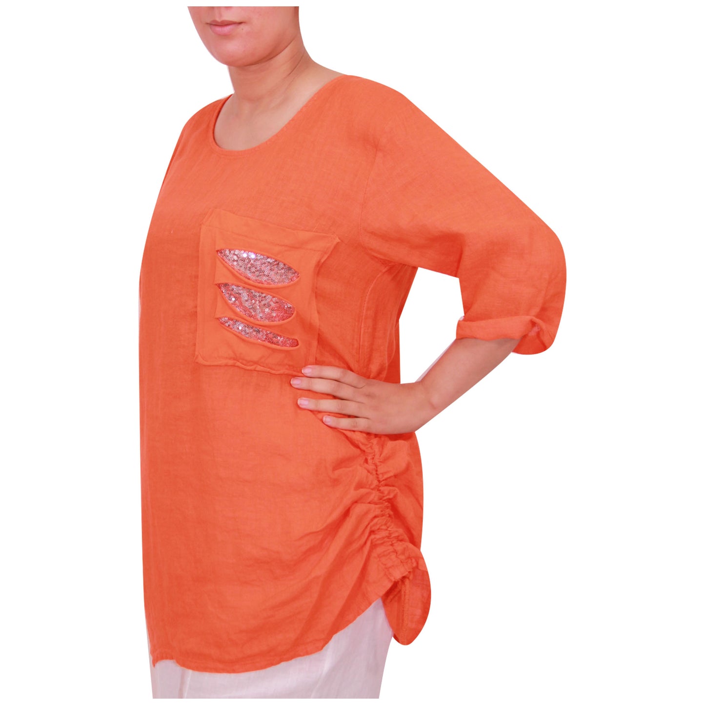 women linen top ladies Italian