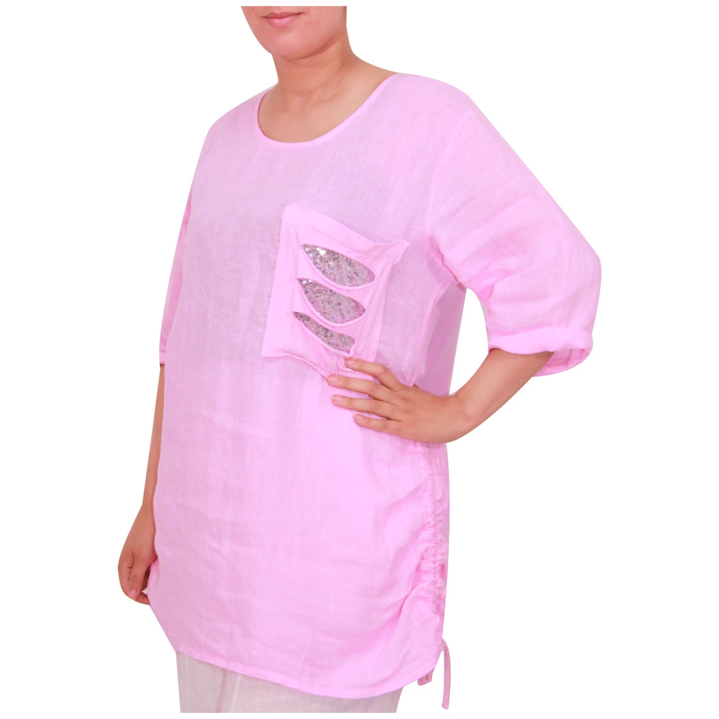 women linen top ladies Italian