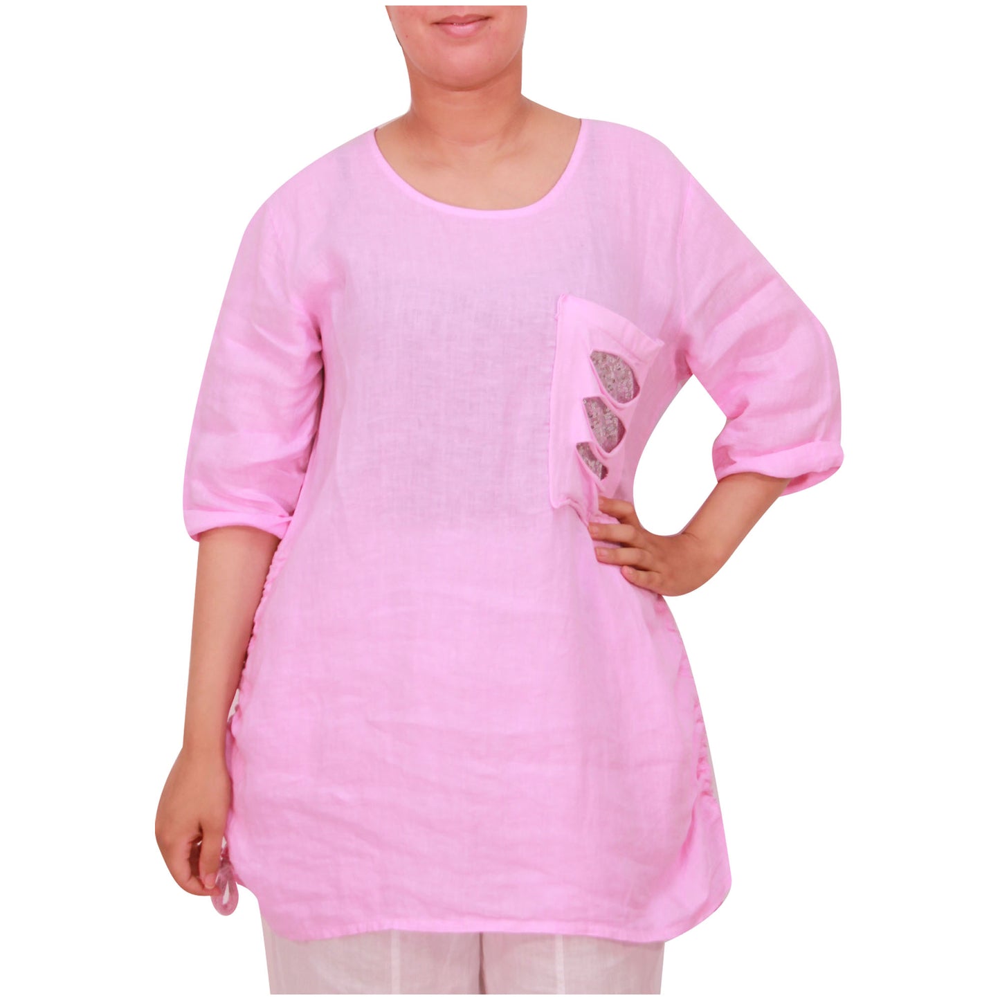 women linen top ladies Italian