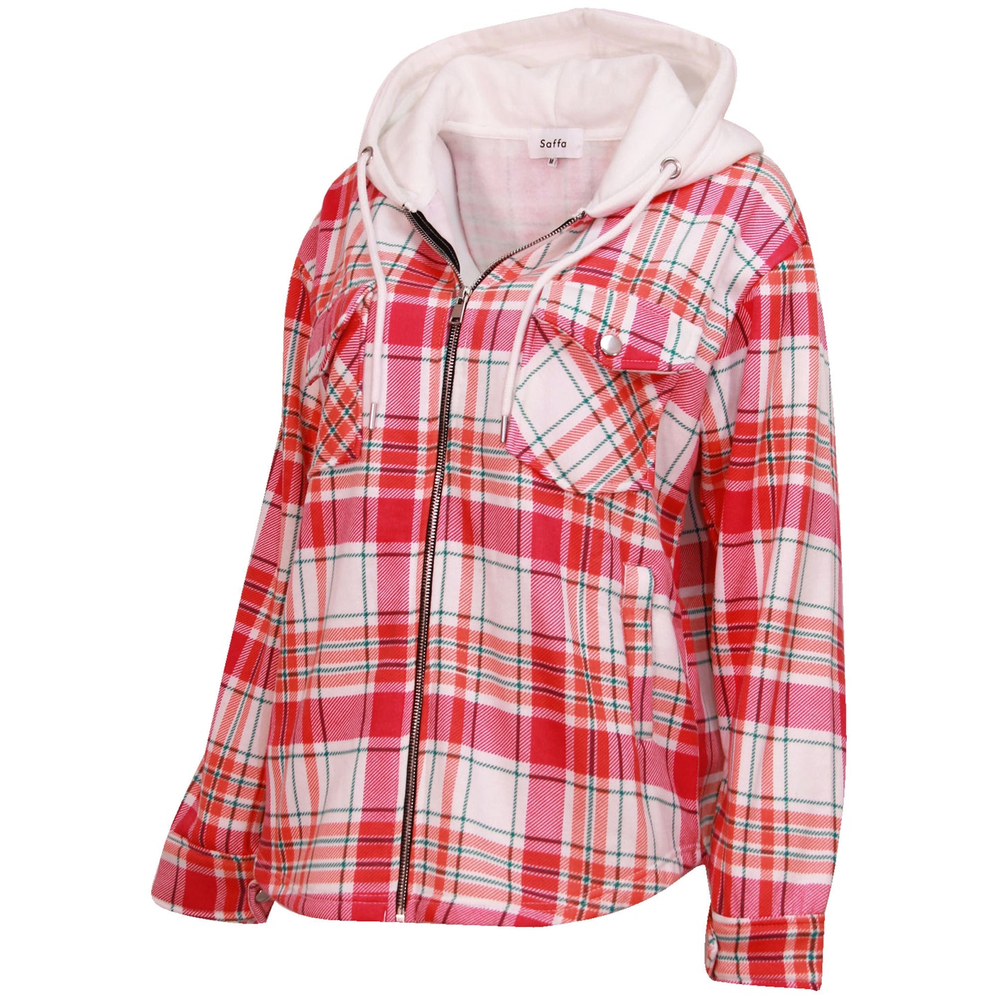 women winter jackets ladies shackets shirts with hooded warm