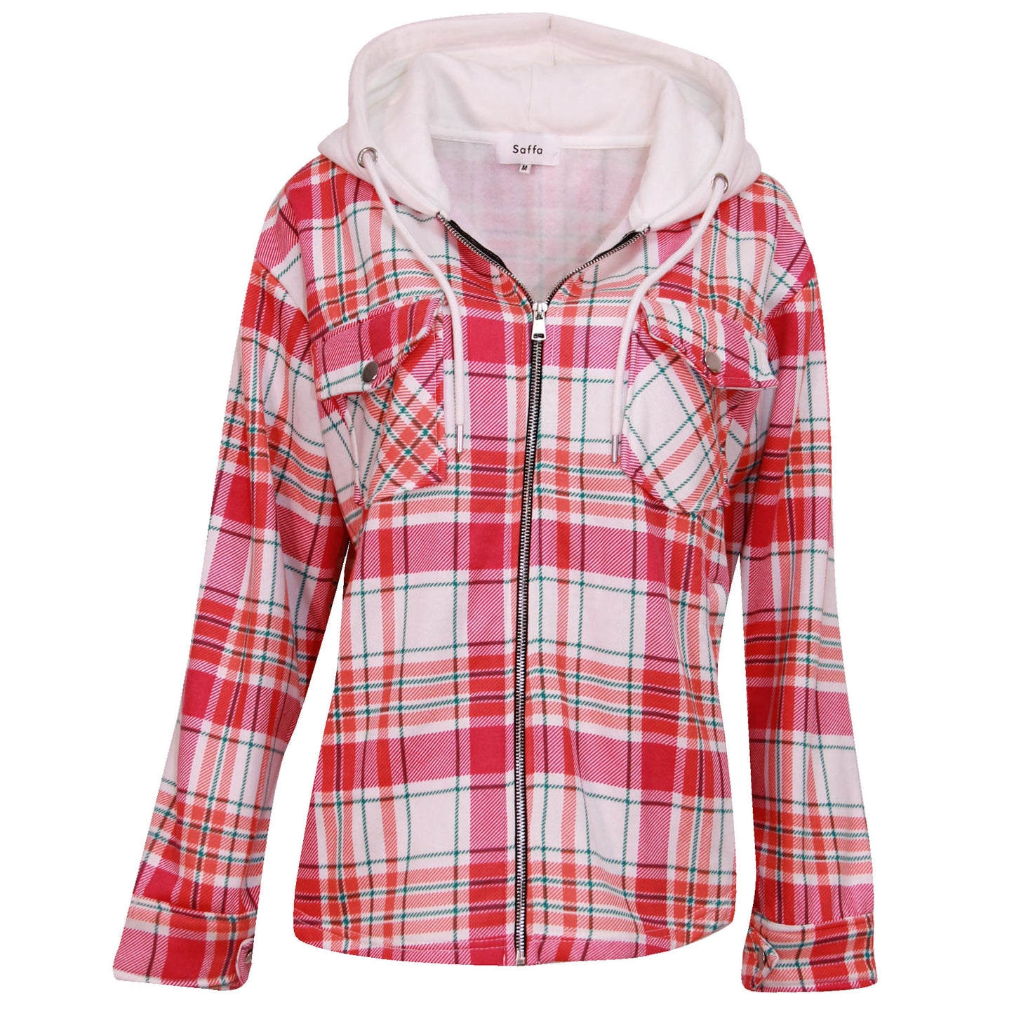 women winter jackets ladies shackets shirts with hooded warm