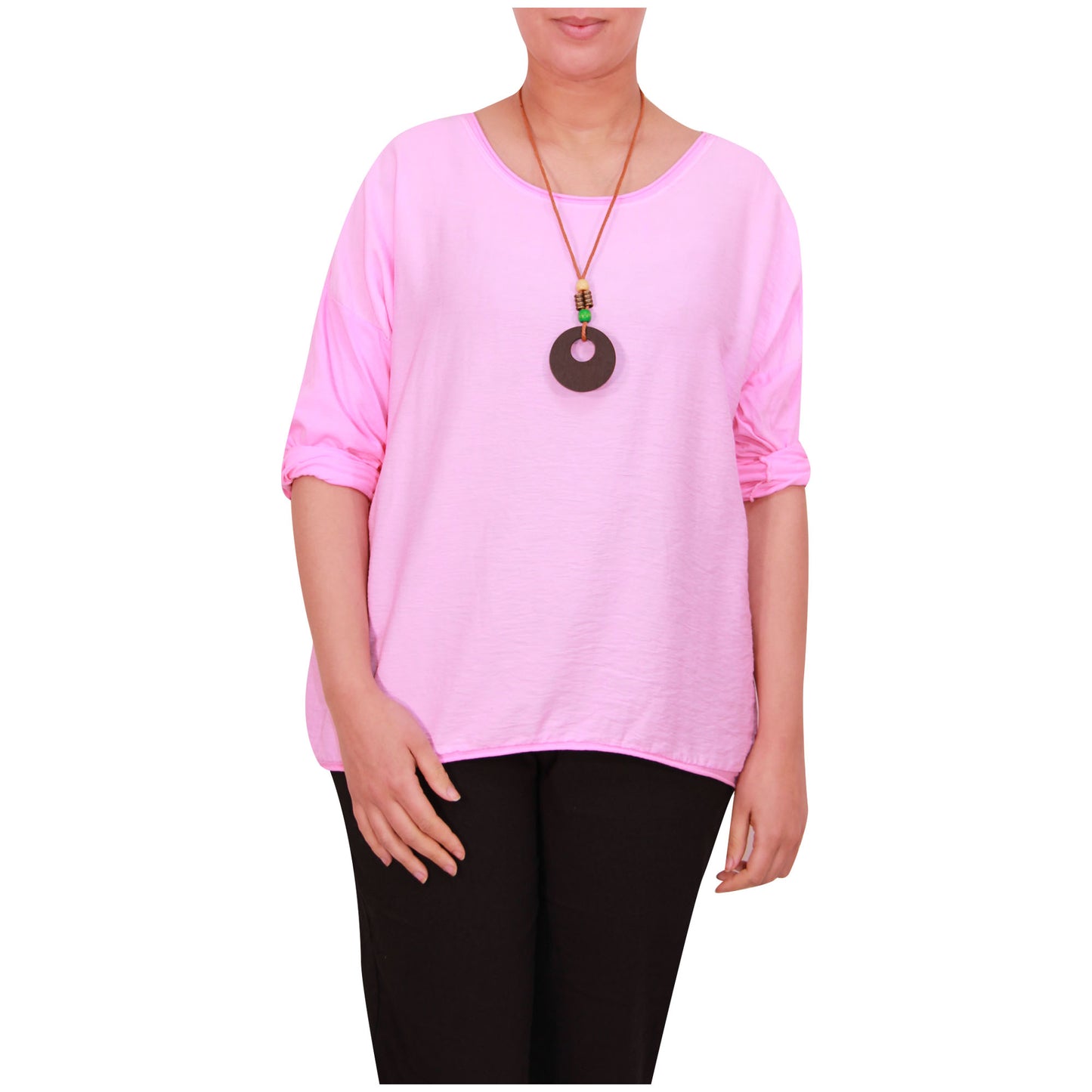Chemise Crop Top Unie pour Femme, Fabriquée en Italie, avec un Tissu de Qualité Supérieure
