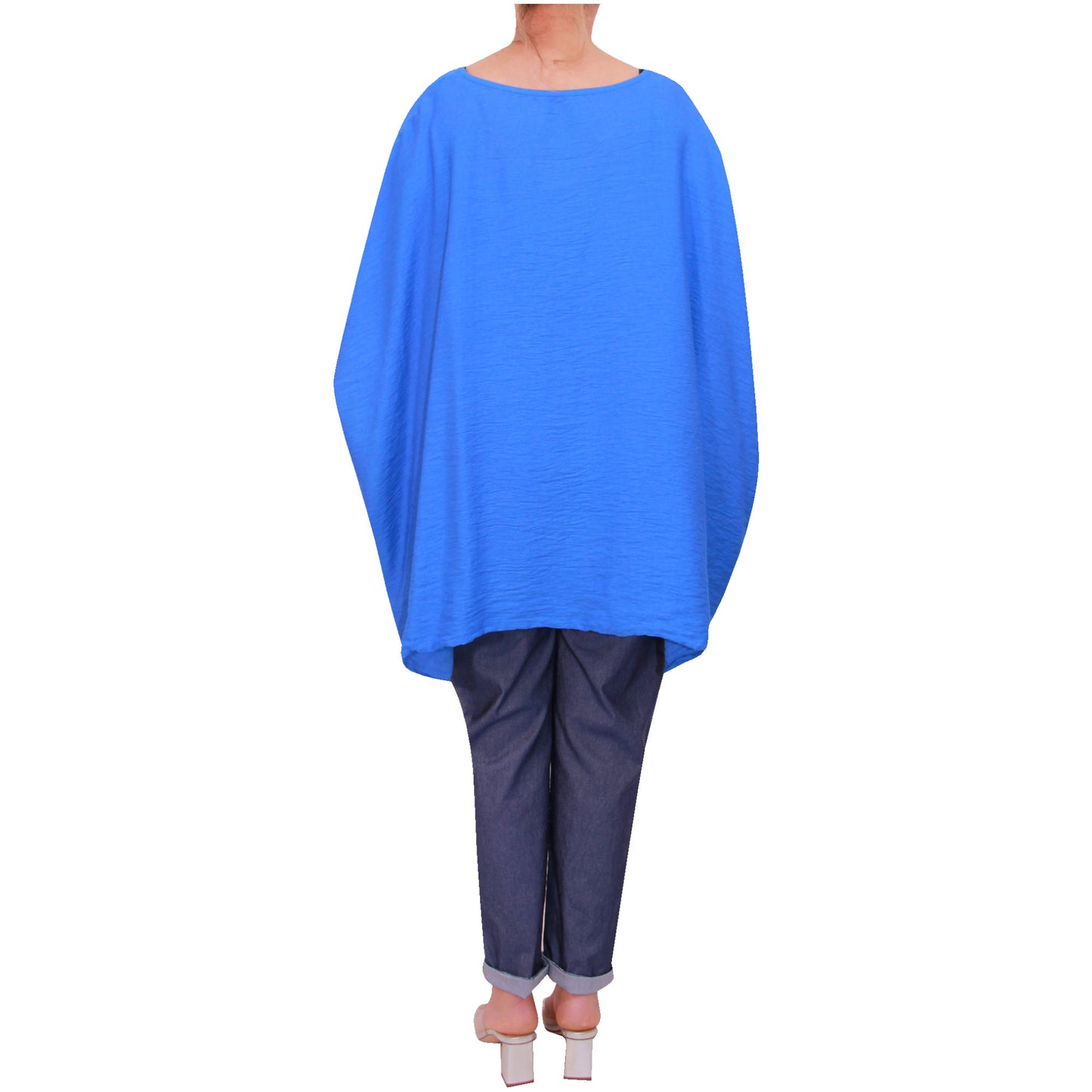 Mesdames fashion top femmes plus taille kimono eye top filles