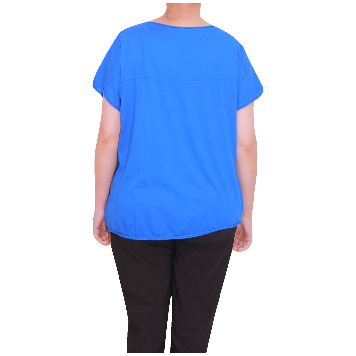 Haut à manches courtes pour femmes, t-shirt imprimé feuille italienne pour femmes, été