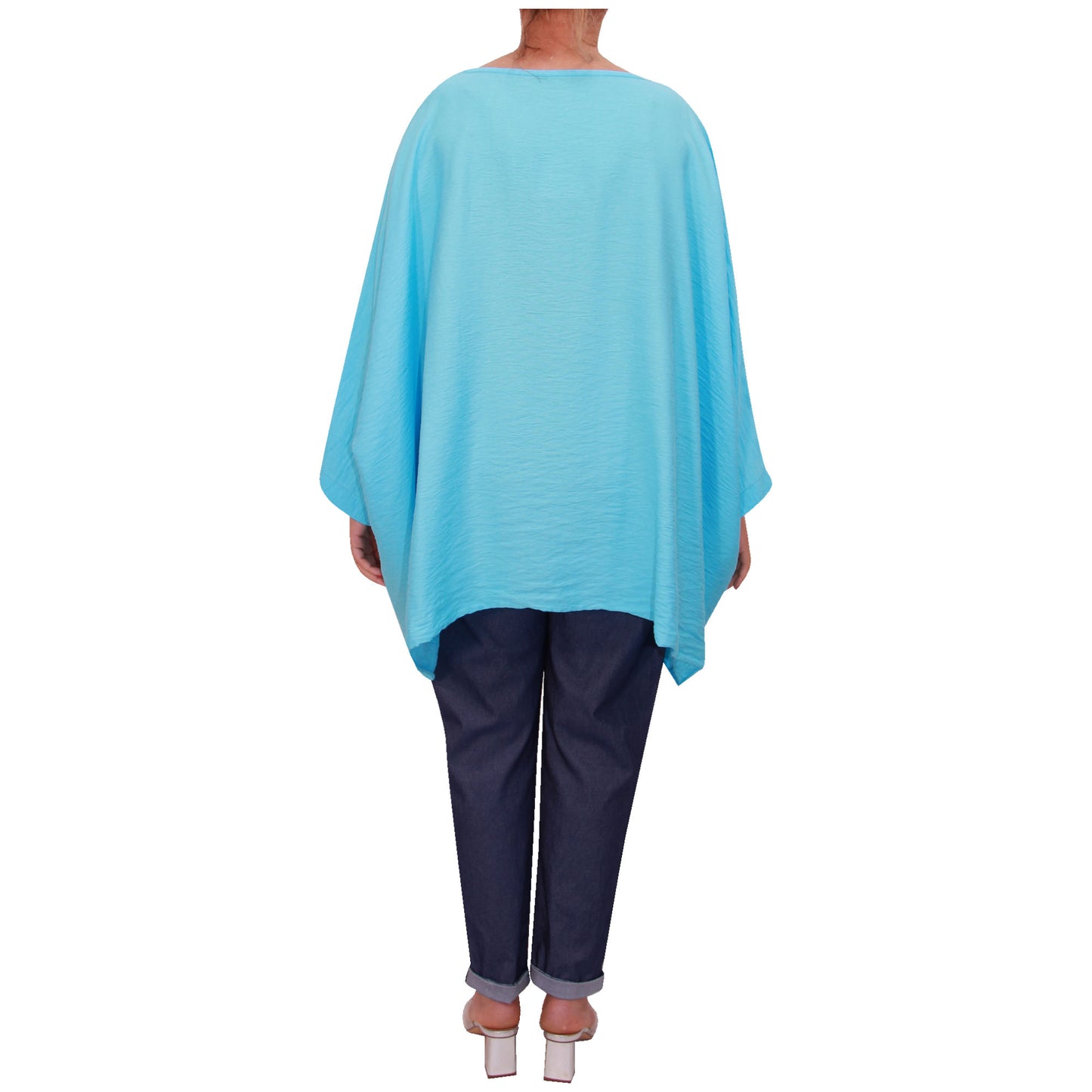 Mesdames fashion top femmes plus taille kimono eye top filles
