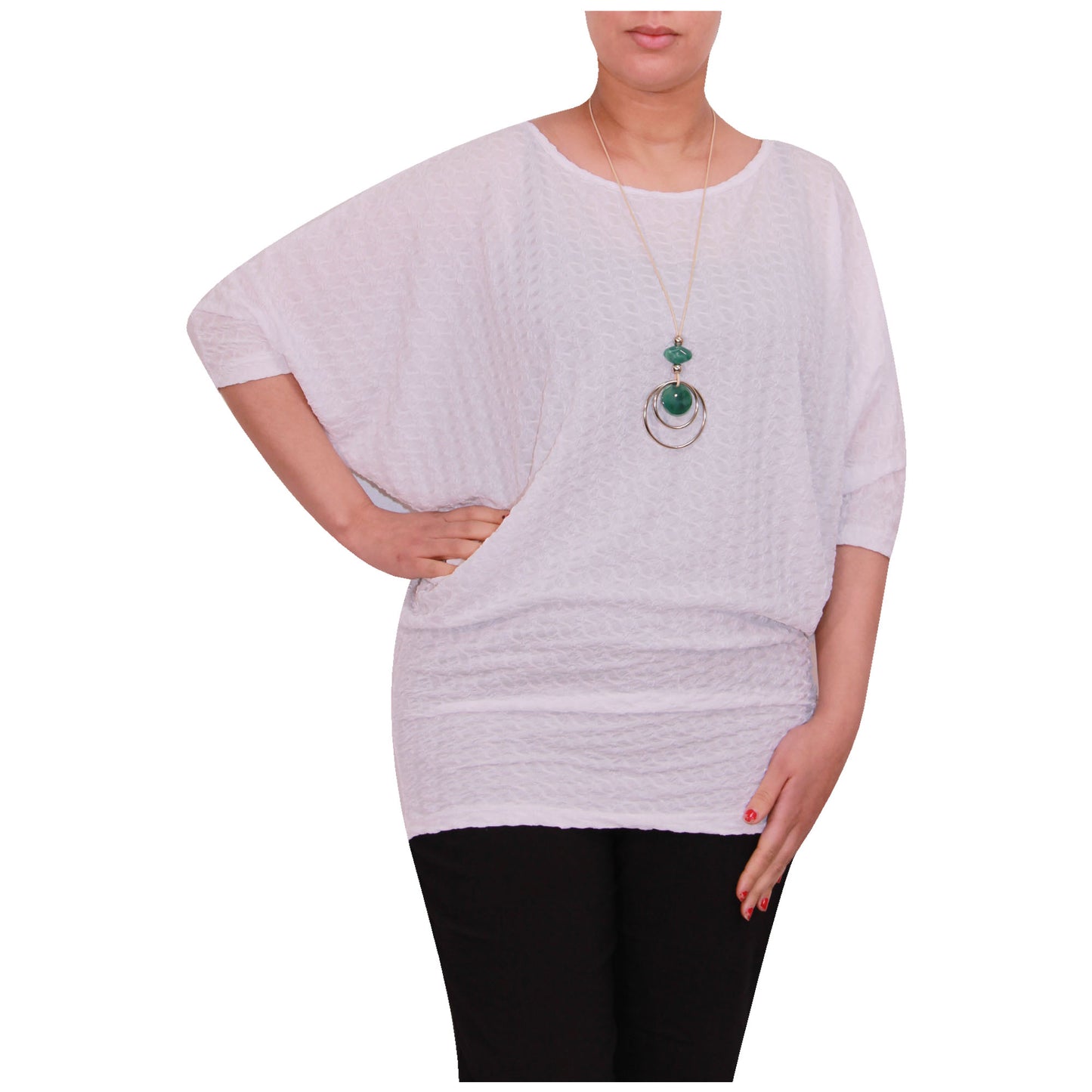 Haut de pêche Batwing pour femme avec imprimé peau
