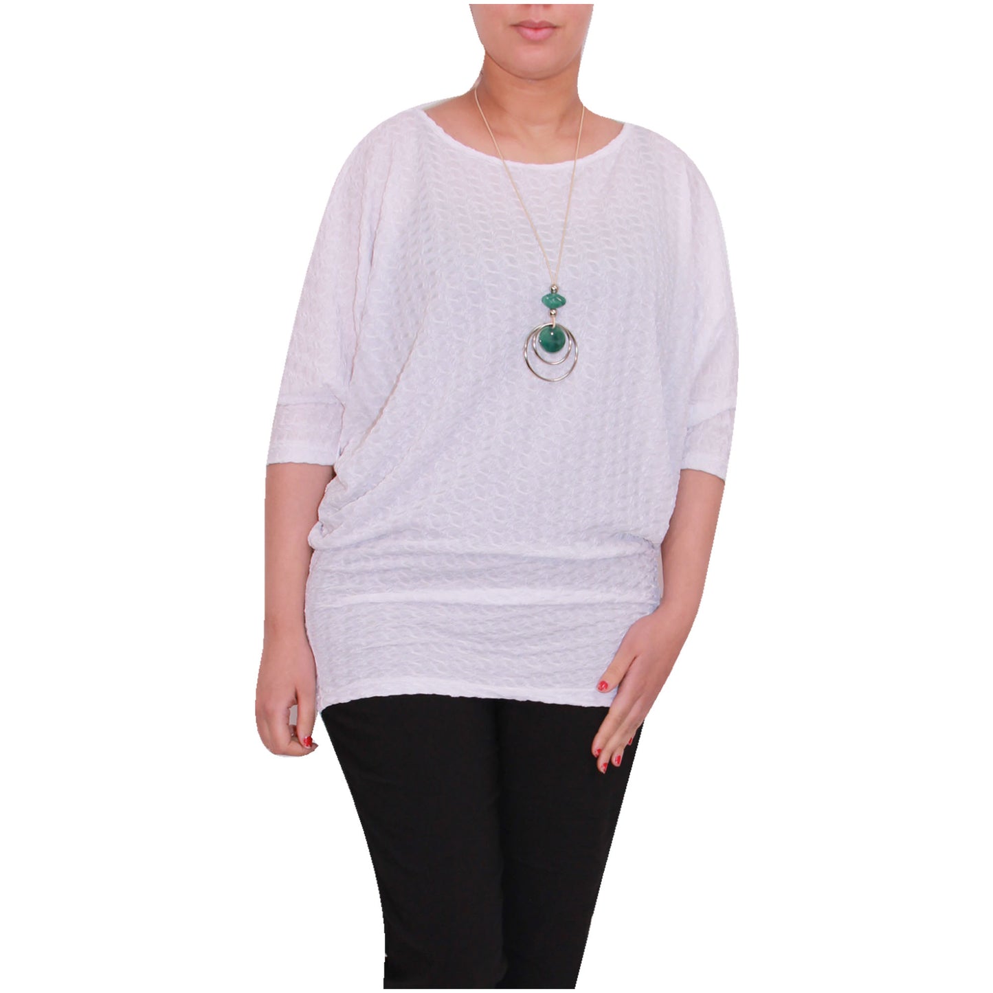 Haut de pêche Batwing pour femme avec imprimé peau
