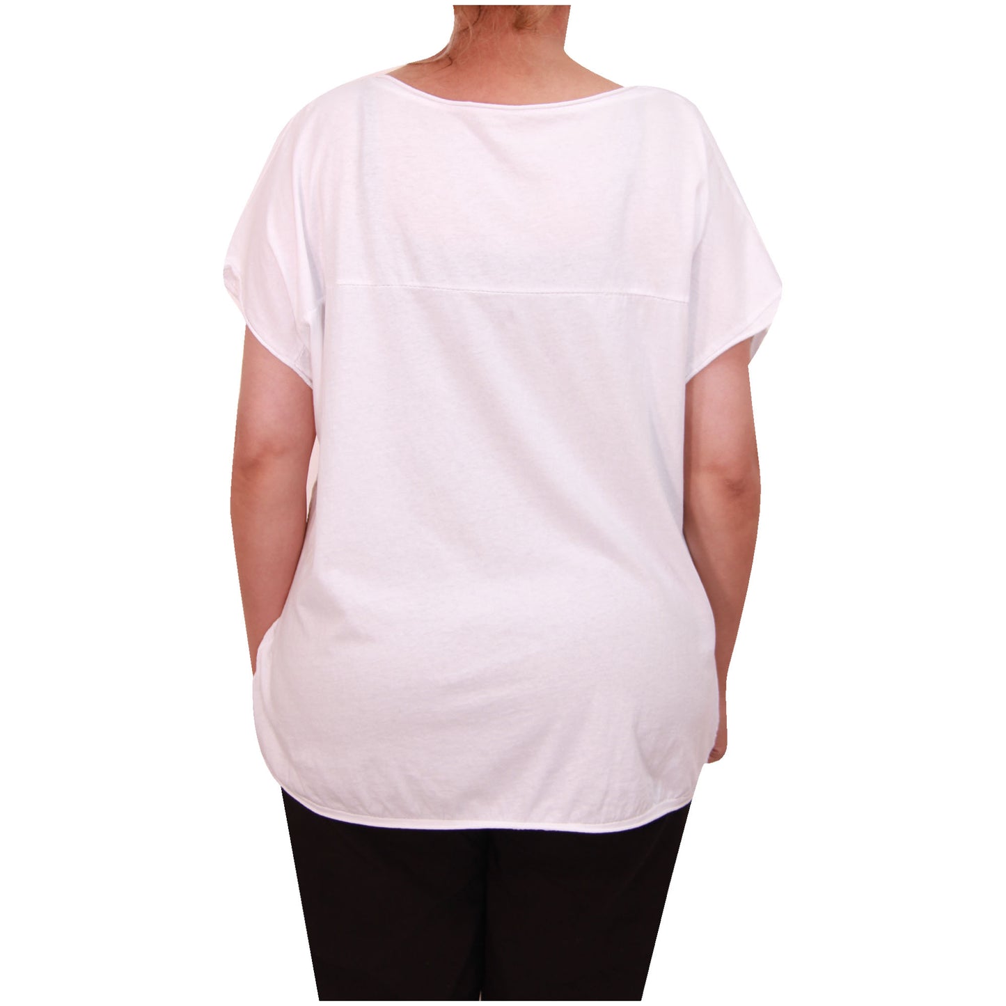 Haut à manches courtes pour femmes, t-shirt imprimé feuille italienne pour femmes, été