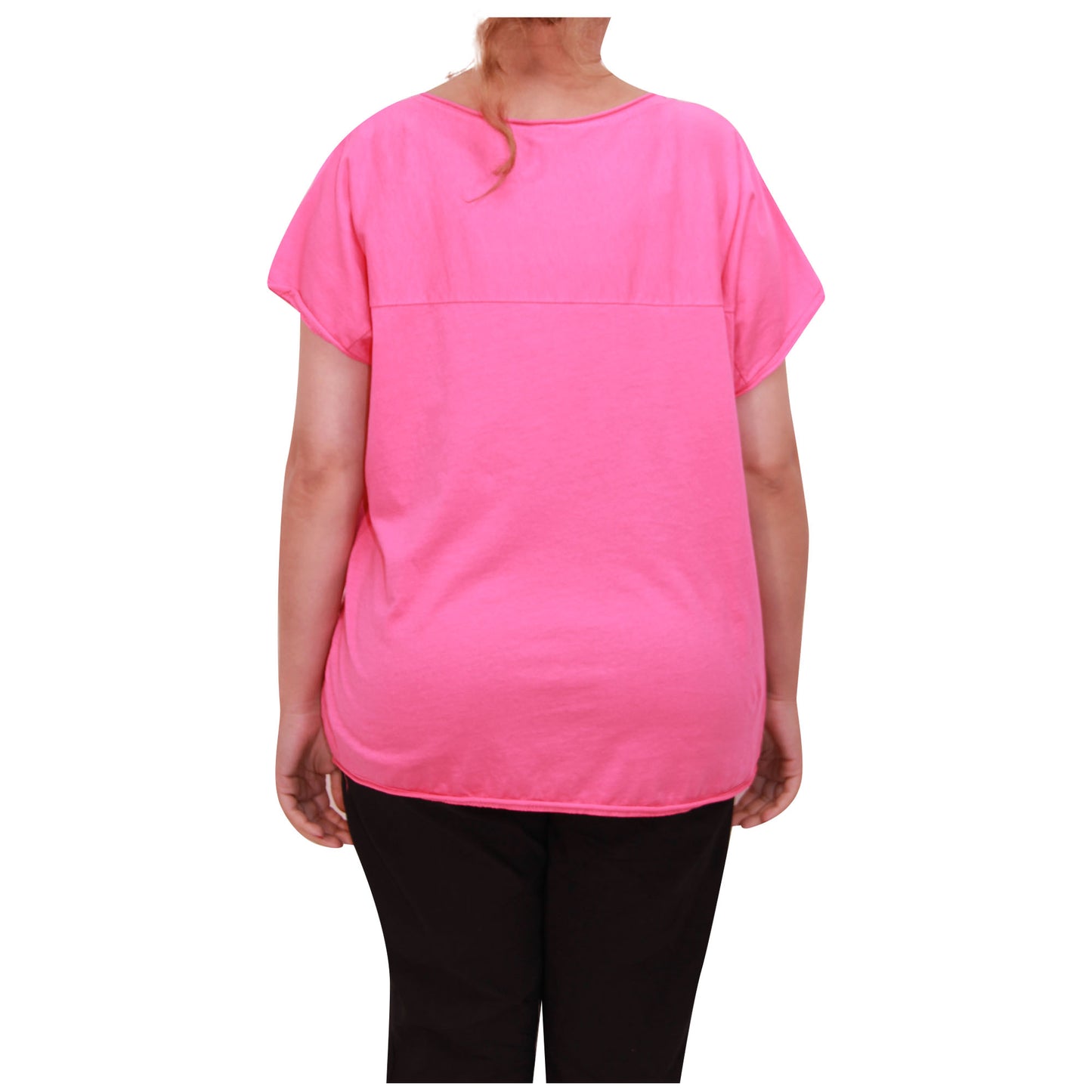 Haut à manches courtes pour femmes, t-shirt imprimé feuille italienne pour femmes, été