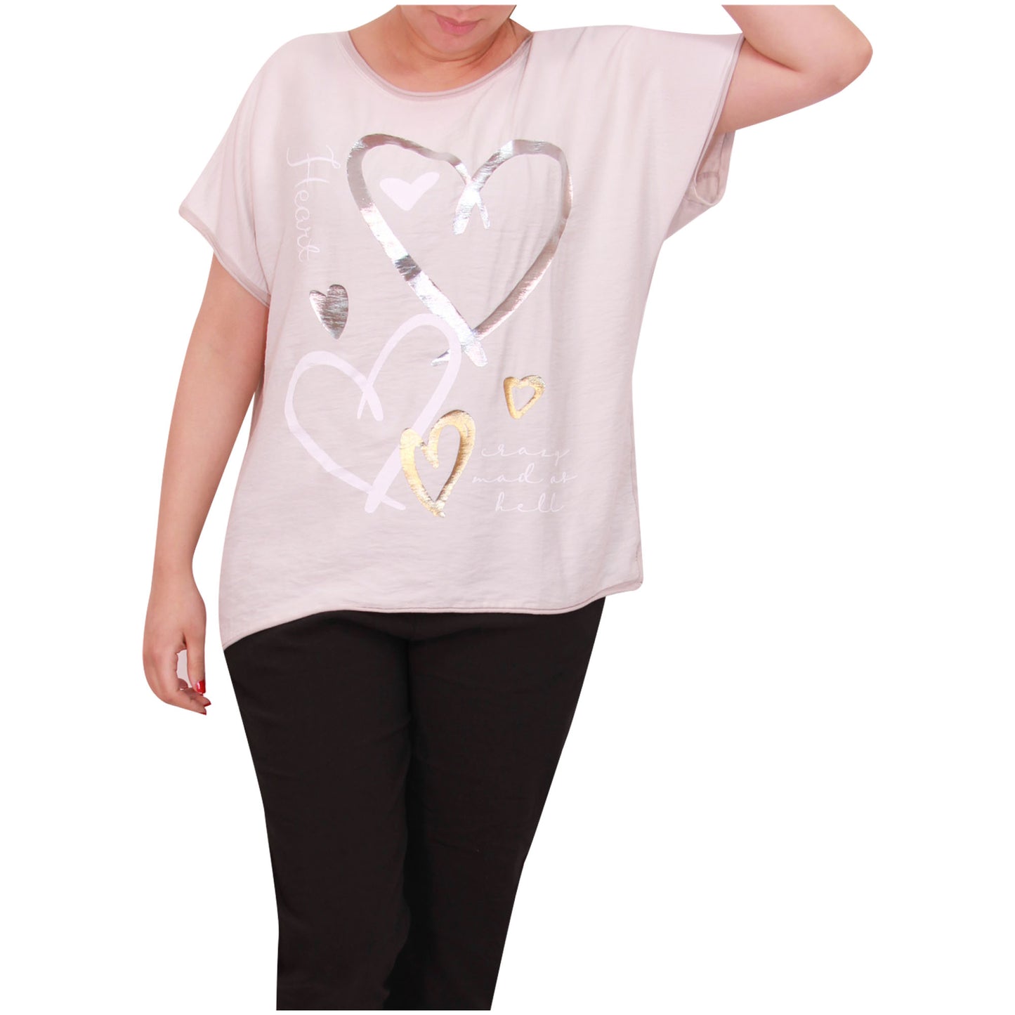 Haut à manches courtes pour femmes, t-shirt imprimé feuille italienne pour femmes, été