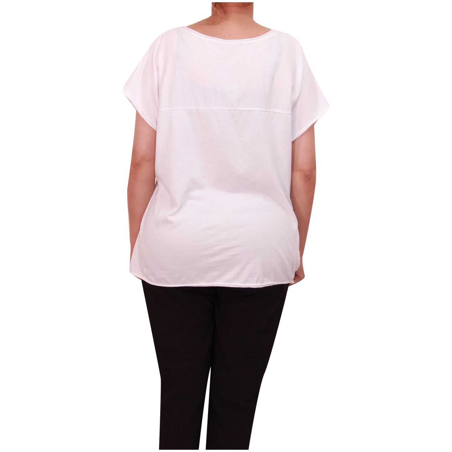 Haut à manches courtes pour femmes, t-shirt imprimé feuille italienne pour femmes, été
