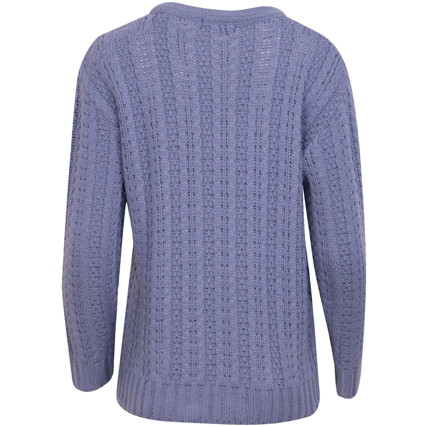 Warm and Cozy: Women's Knitted Aran Jumper for Winter