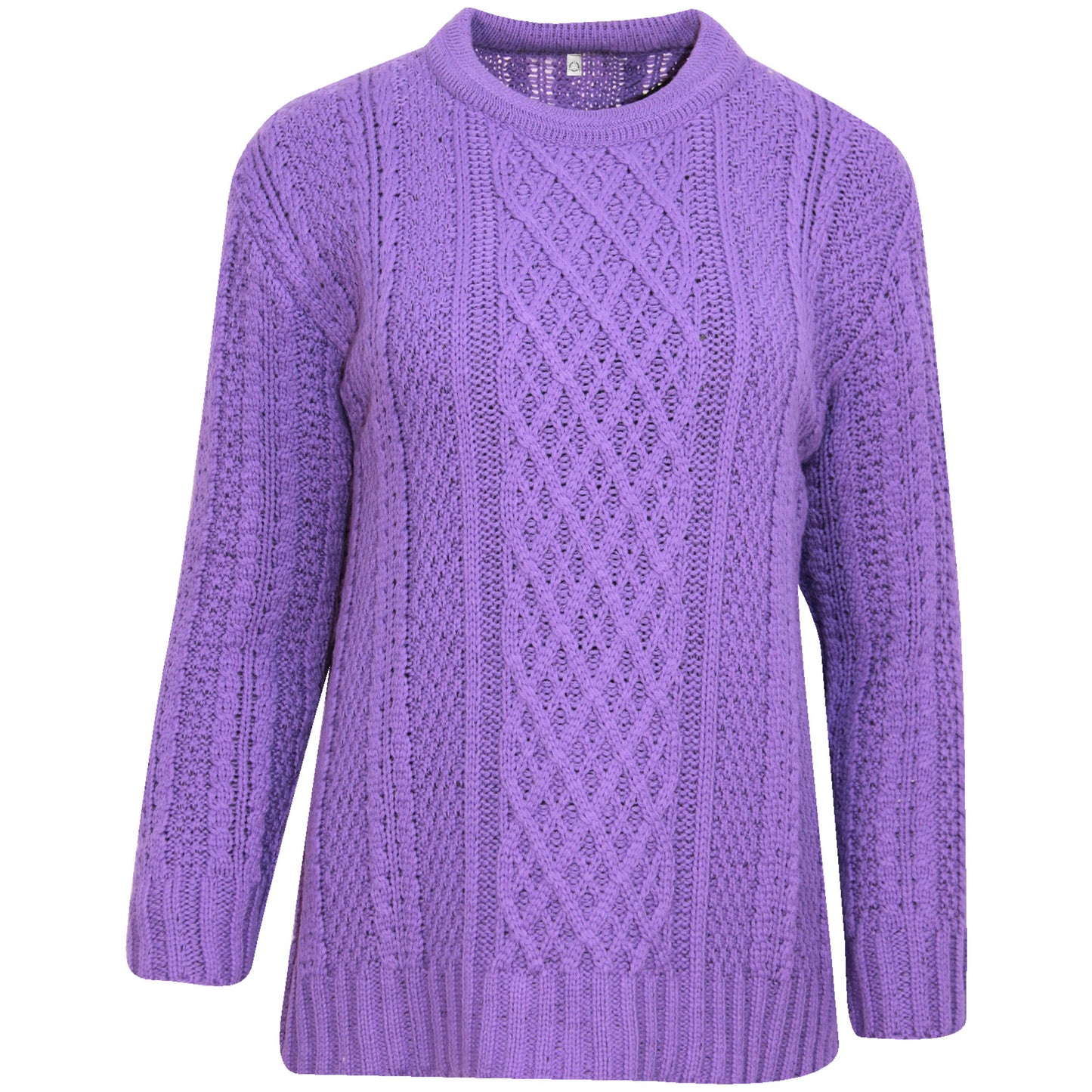Warm en gezellig: gebreide Aran-trui voor dames voor de winter