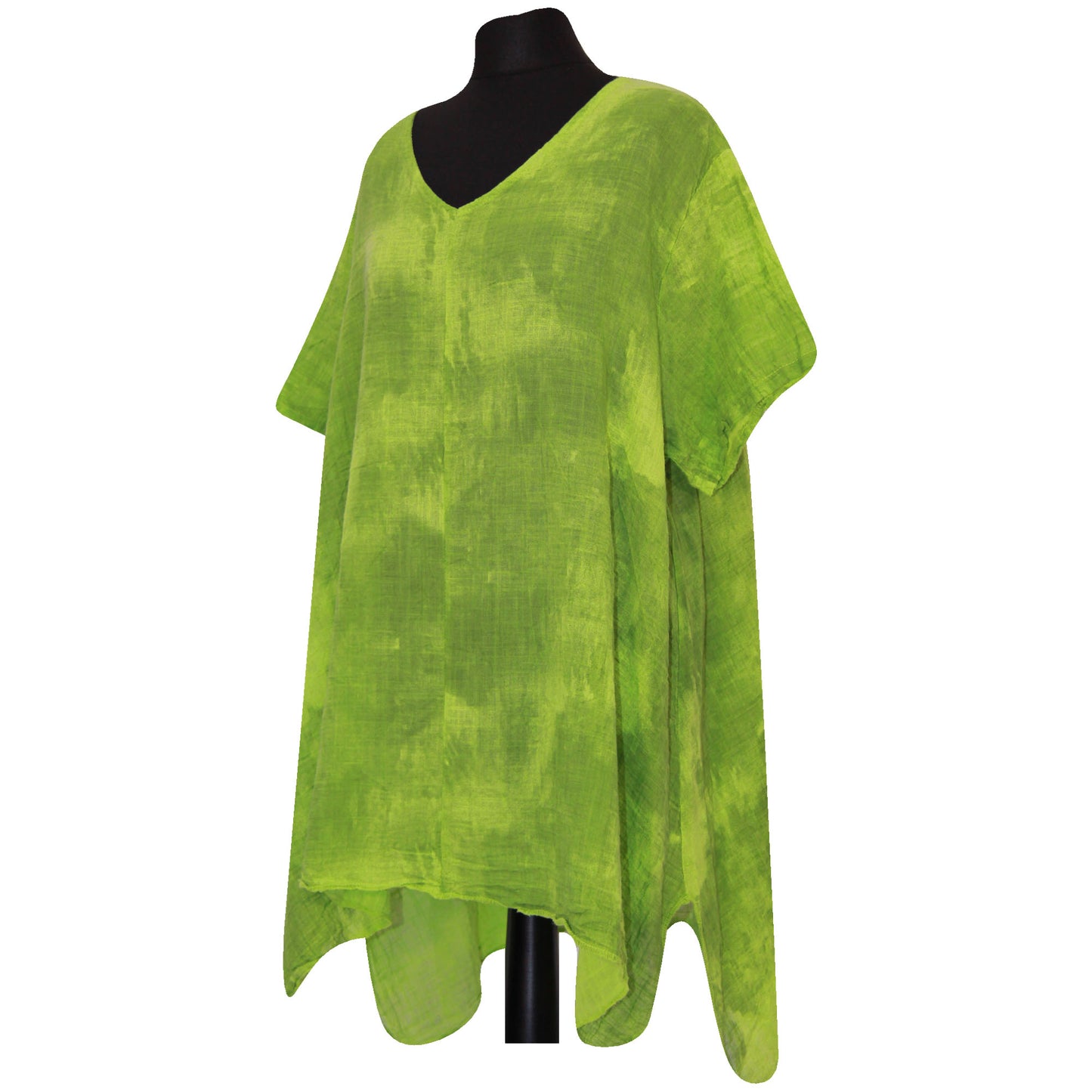 Italian Charm: Women's Quirky Tie Dye Cold Wash Top