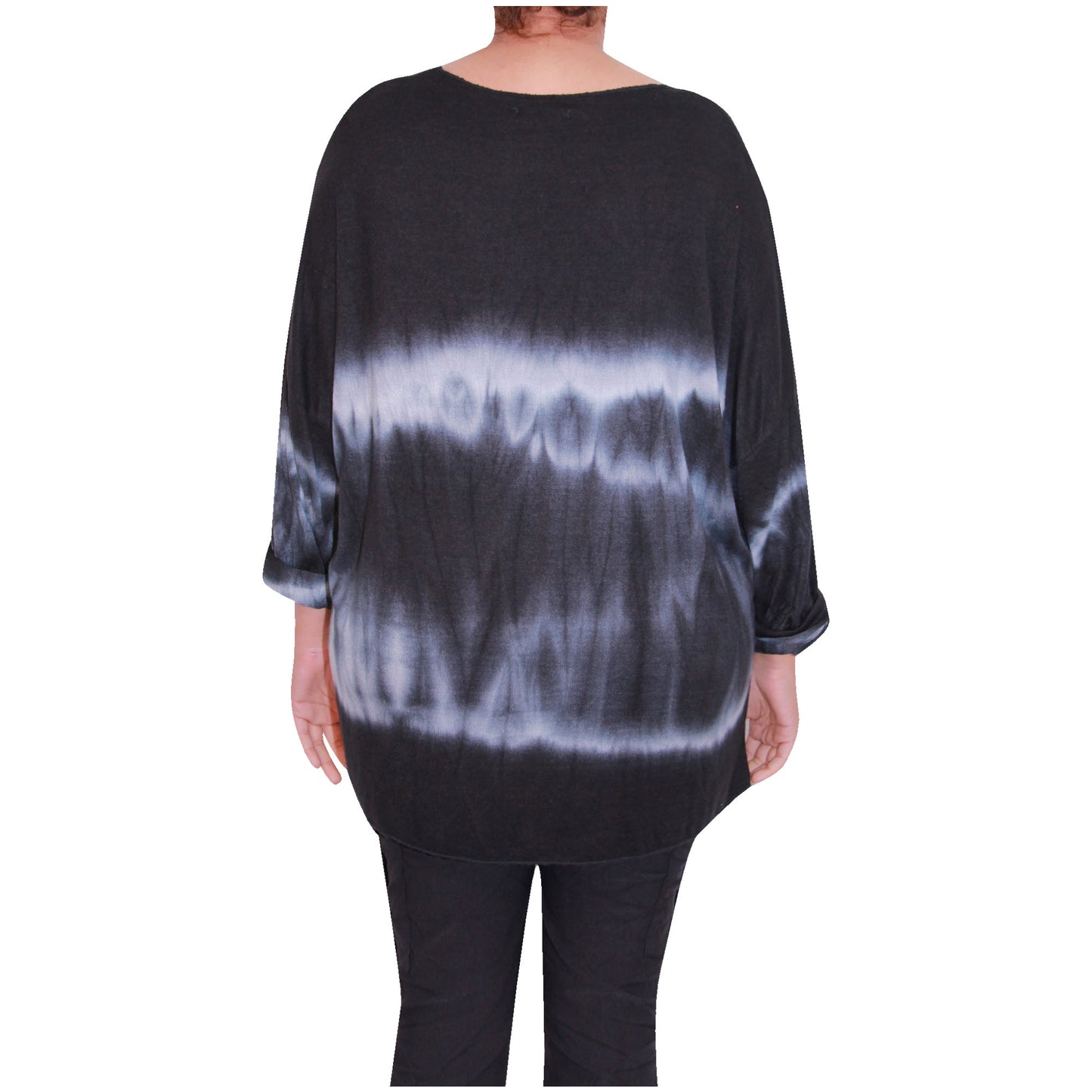 haut en tricot tie-dye pour femme