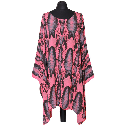 Ladies Italian Plus Size Kimono Viscosa Top for Women