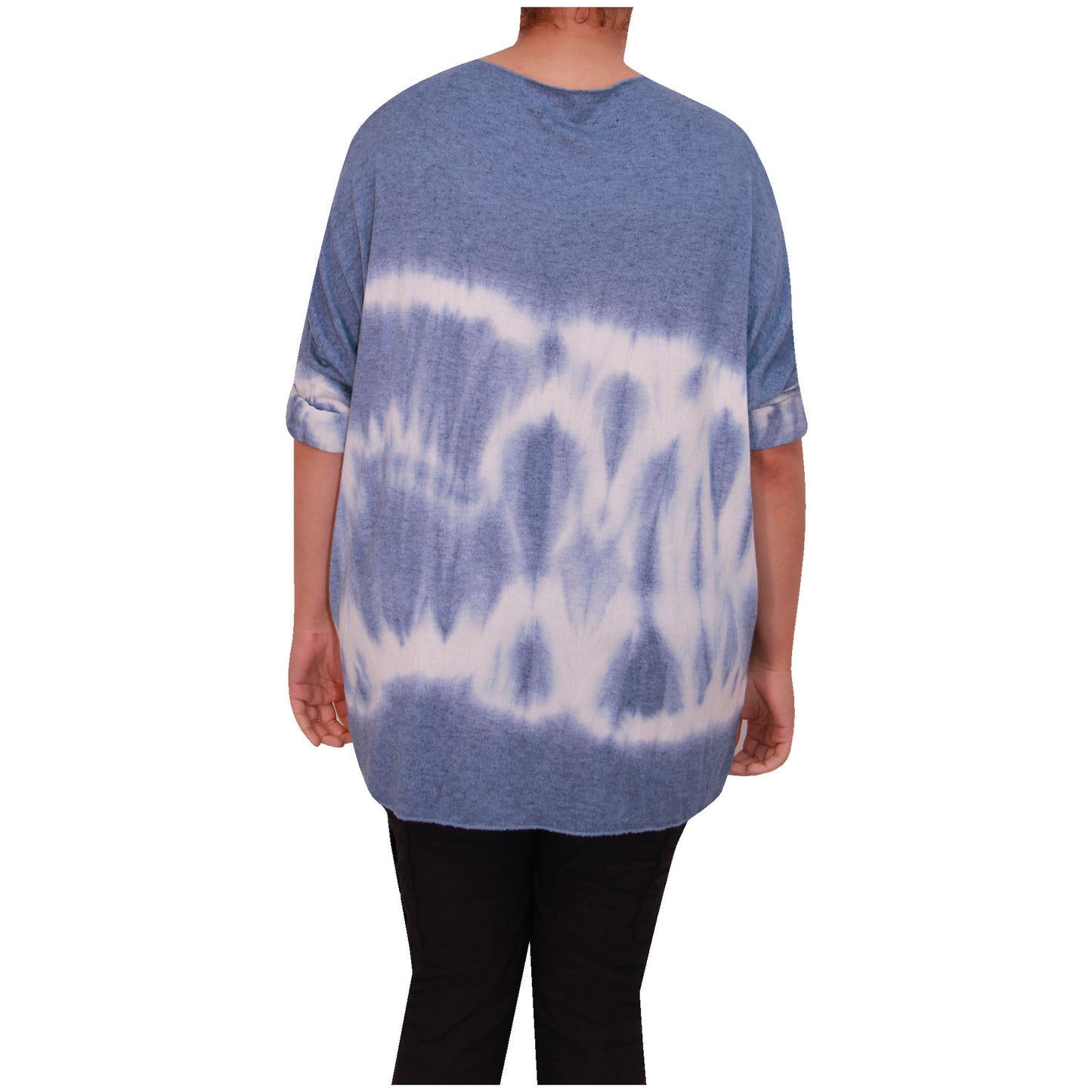 haut en tricot tie-dye pour femme